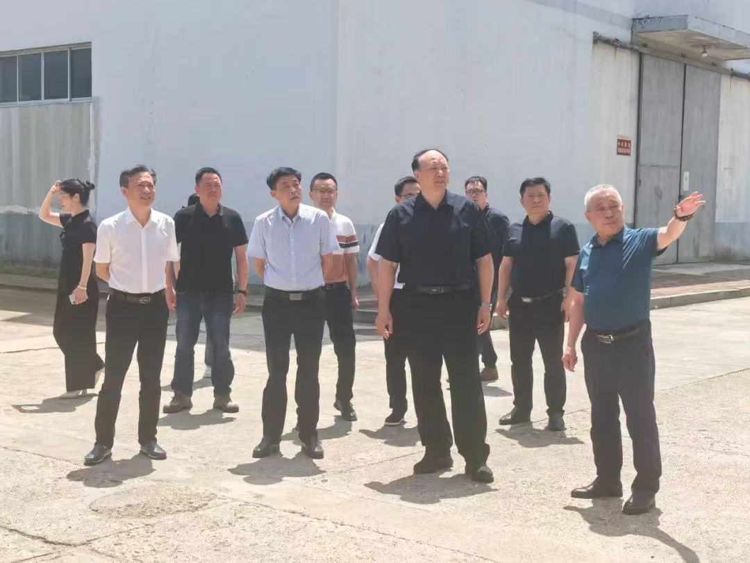 湖南省人大常委会民侨外委主任委员文富恒一行调研益阳茶厂 探寻非遗茶韵